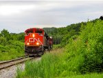 CN 8903 leads 403 at Cassista Road